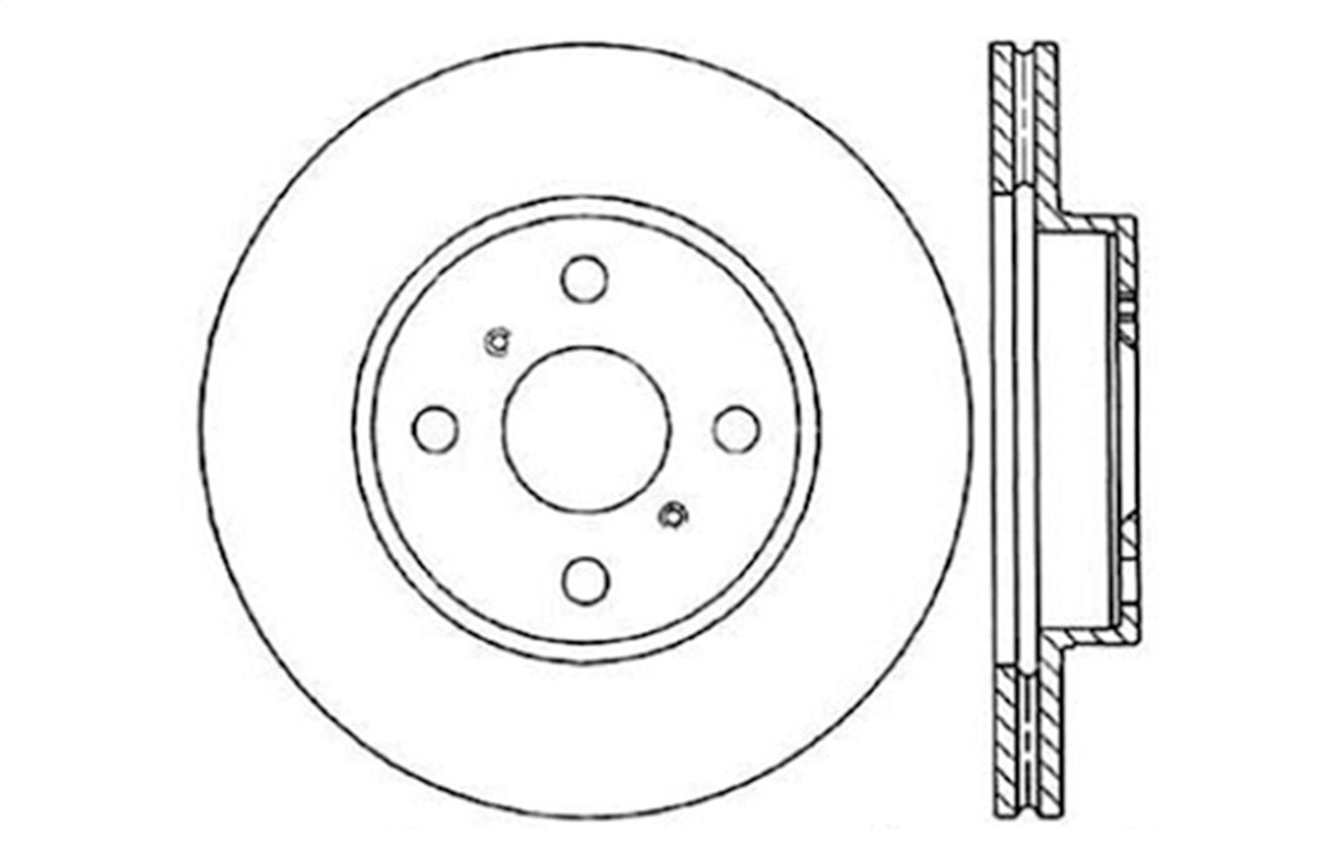 Sport Drilled/Slotted Brake Rotor StopTech 127.44092R (Front Right), 1 Pack