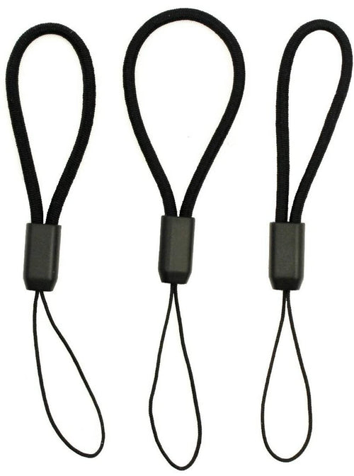 YakAttack Tethers Retractor – 3 Pack | 4" Gear Safety Lanyards for Tools, Pliers, Phones & Cameras | Use with Track or Surface Mounted Retractors | Yak Attack USA-Made