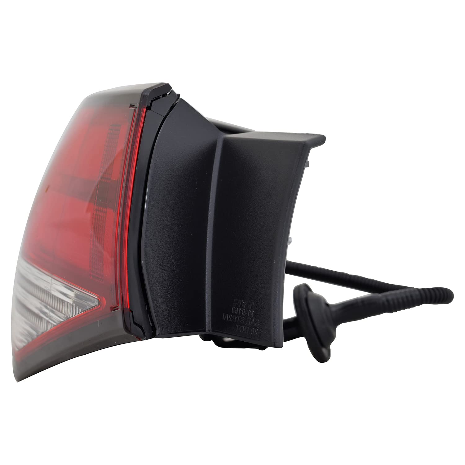 Left-Side TYC 11-9168-00 Tail Light Assembly Compatible with 2020-2020 Nissan Sentra