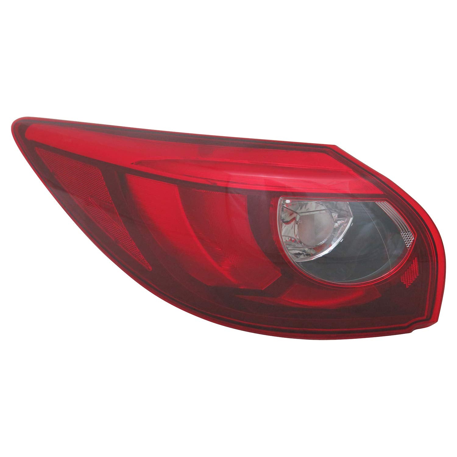 Left TYC Tail Light Assembly Compatible with 2016-2016 Mazda CX-5