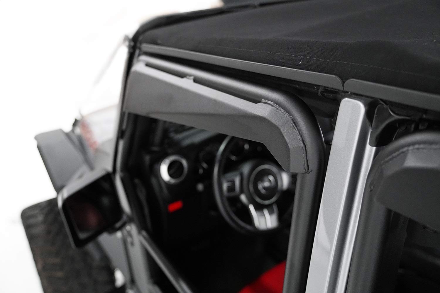 2007-2017 Jeep Jk Fab Fours Front Full Tube Door Bare