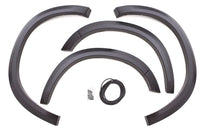 Lund Elite Series SX205T Black Sport Style Textured Front and Rear Fender Flare - 4 Piece