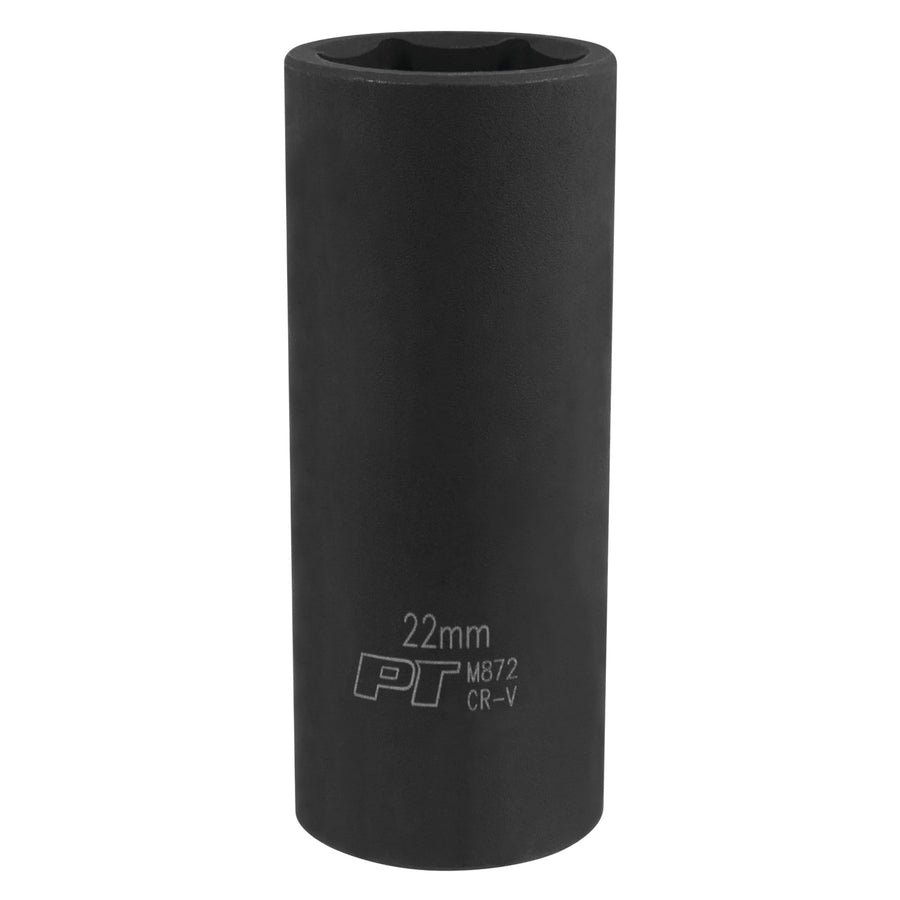 M872 Performance Tool 1/2 Drive 6pt Impact Socket, 22mm