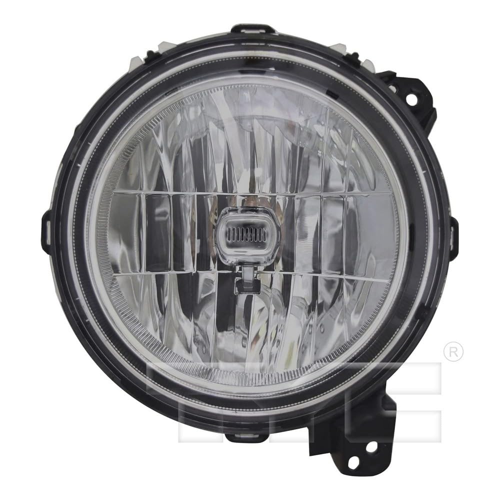 Right TYC Headlight Assembly Compatible with 2018-2021 Jeep Wrangler