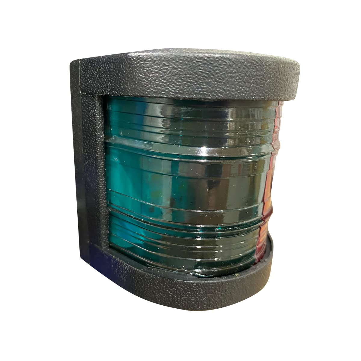 Marine Sport Lighting Bow Light Marine Fit 12V-24V Bi-Color RED and GREEN LED light with Black Shell MSSL12BSGR