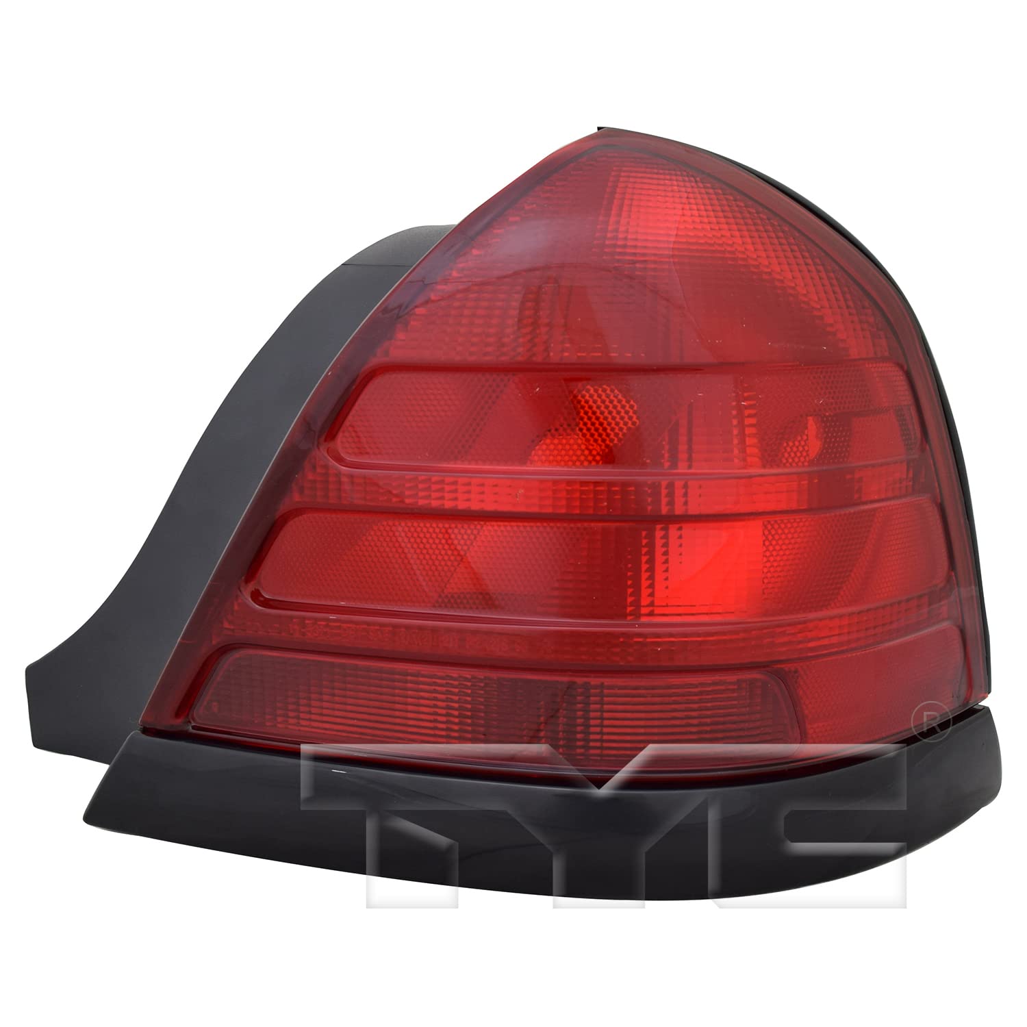 Right TYC Tail Light Assembly Compatible with 2000-2011 Ford Crown Victoria