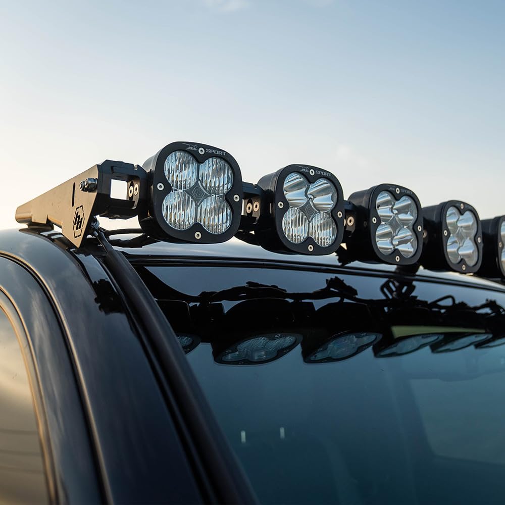 Baja Designs Linkable XL Light Bar Roof Kit - Compatible with Toyota Tacoma (2005-2022) Trucks