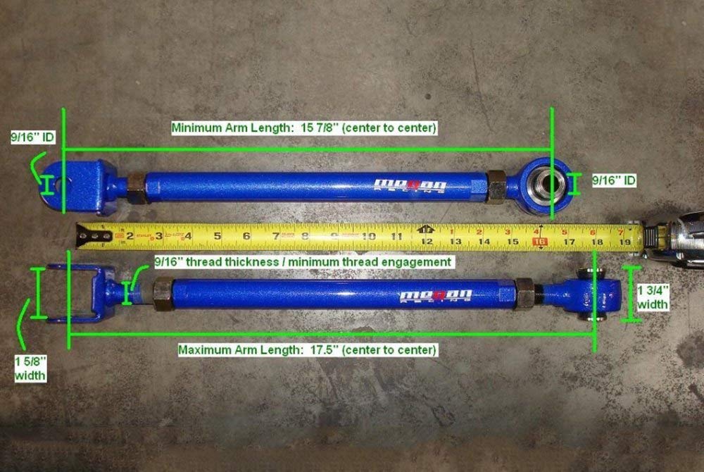 Megan Racing Traction Rod MRS-LX-0580, 1 Pack