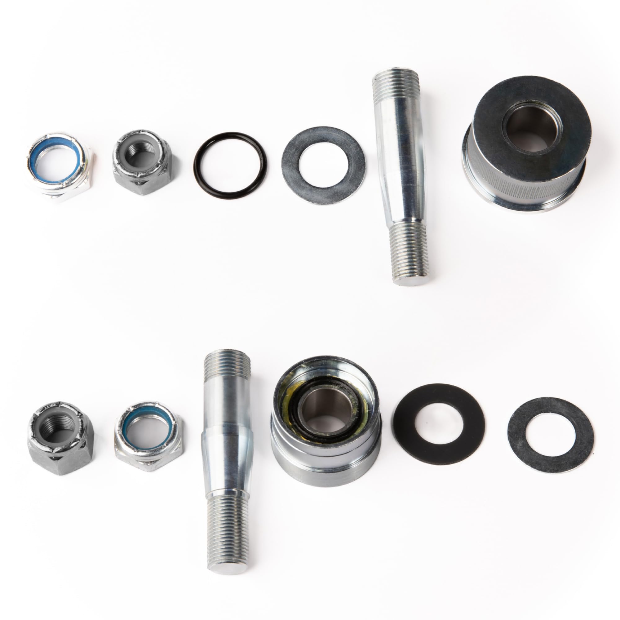 American Iron Offroad AI-1103 Ball Joint Delete System for Jeep JK, TJ, YJ, XJ Gen 2 (1990–2017) – Heavy Duty Ball Joint Upgrade & Replacement, Rebuildable, Adjustable Steering, Fixes Death Wobble