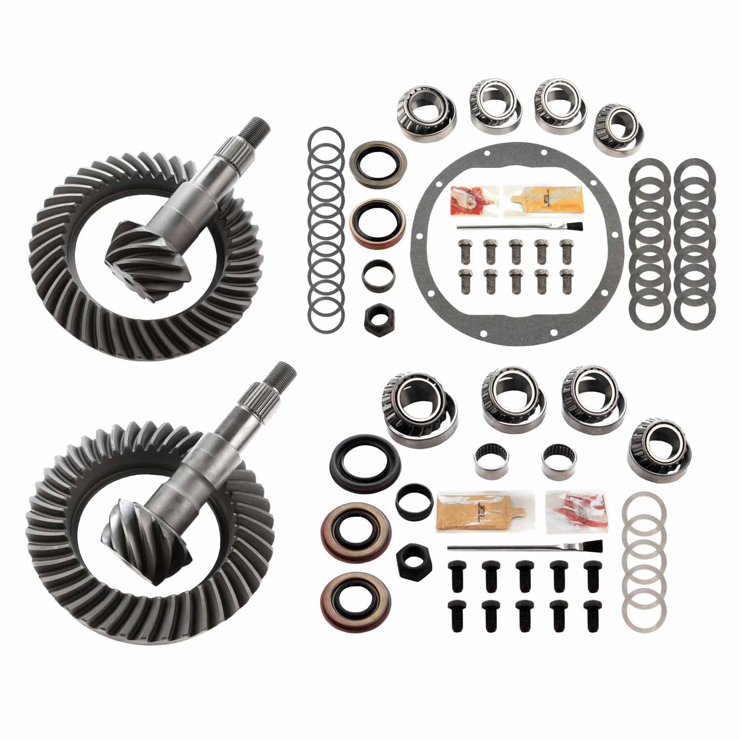 Motive Gear Differential Ring & Pinion MGK-215 Rebuild Bearing Kit For GM 8.25" IFS & GM 8.5" Ratio 4.11, 10Bolt 30 Spline 10/9 Pinion & 41/37 Ring Tooth -Fits Chevy/GMC 1500 Repl. REV-CHEVY-1500-410