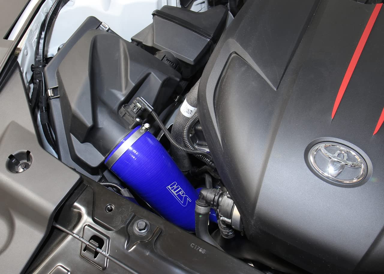 Blue HPS Silicone Air Intake Hose Kit Compatible for 2020-2024 Toyota Supra 2019-2024 BMW Z4 M40i 3.0L Turbo, 57-1851-BLUE