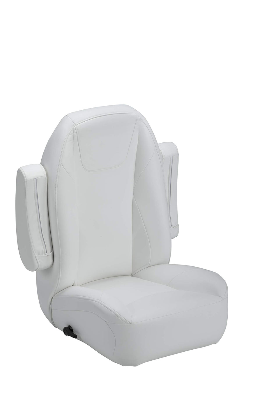 TaylorMade 674637 Platinum Series Furniture White High Back Recliner Pontoon Helm Seat