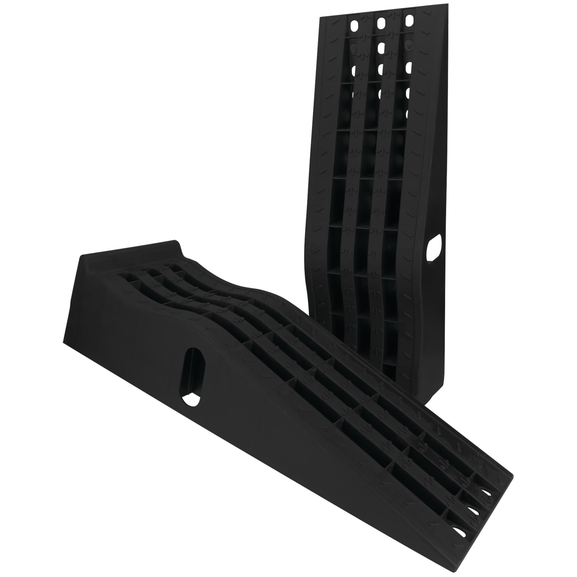 W41013 Performance Tool Vehicle Ramps, 13,000 lbs. GVW Capacity, Heavy Duty Polypropylene with Slip-Resistant Rubber Feet, 6-1/4-Inch Lift Height, Works with Low Clearance Vehicles