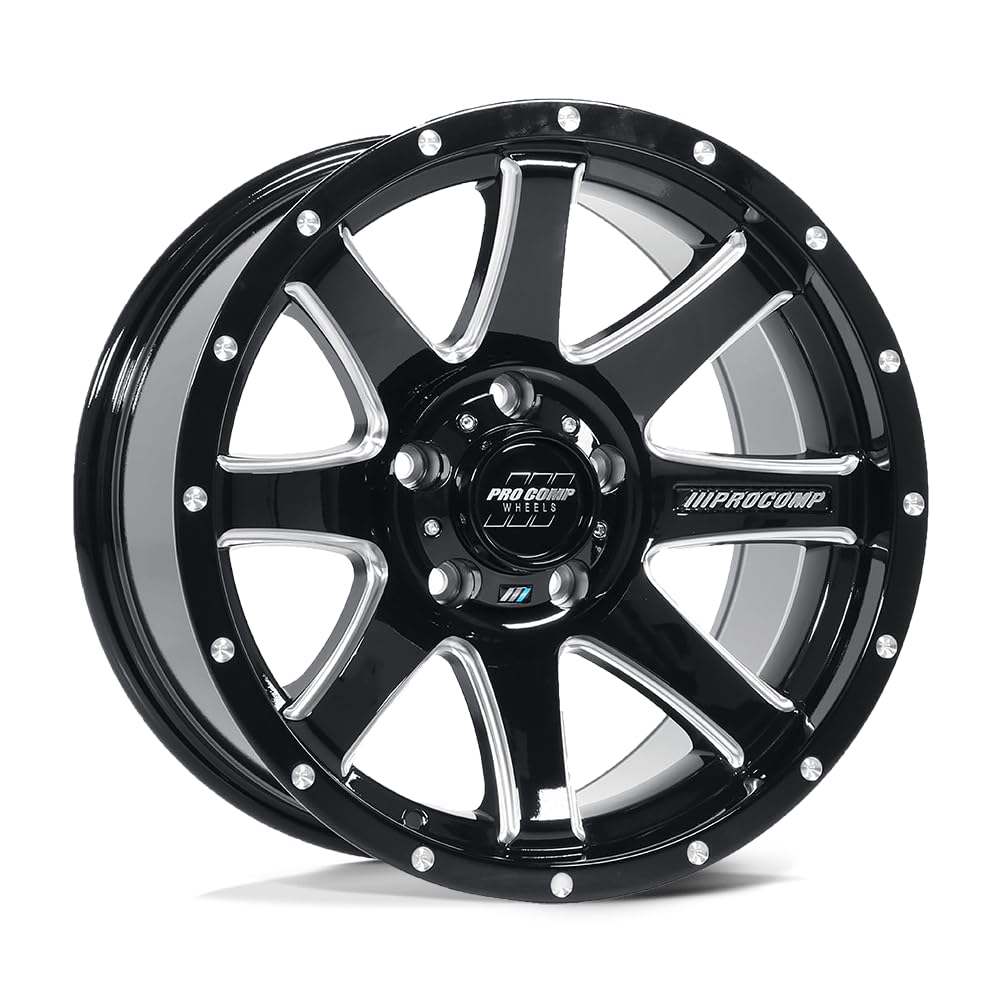 Pro Comp PXA76 Alloys 17X9 5X5.0 G-BLK MILL -6MM - PXA8176-7973