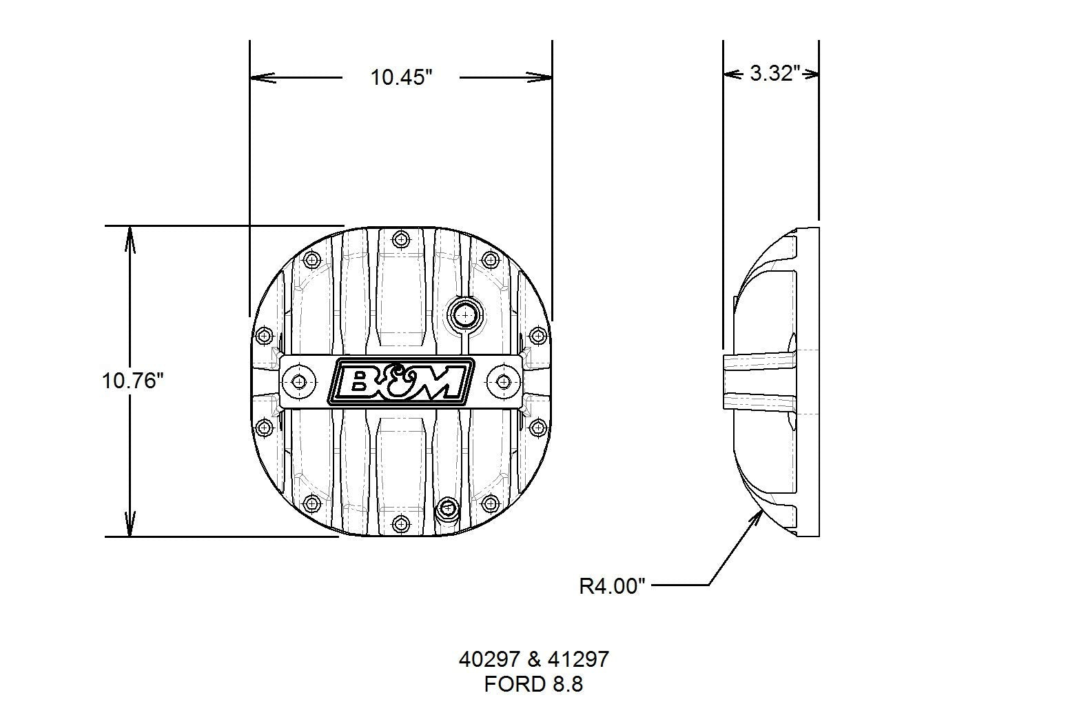 Differential Cover B&M 41297