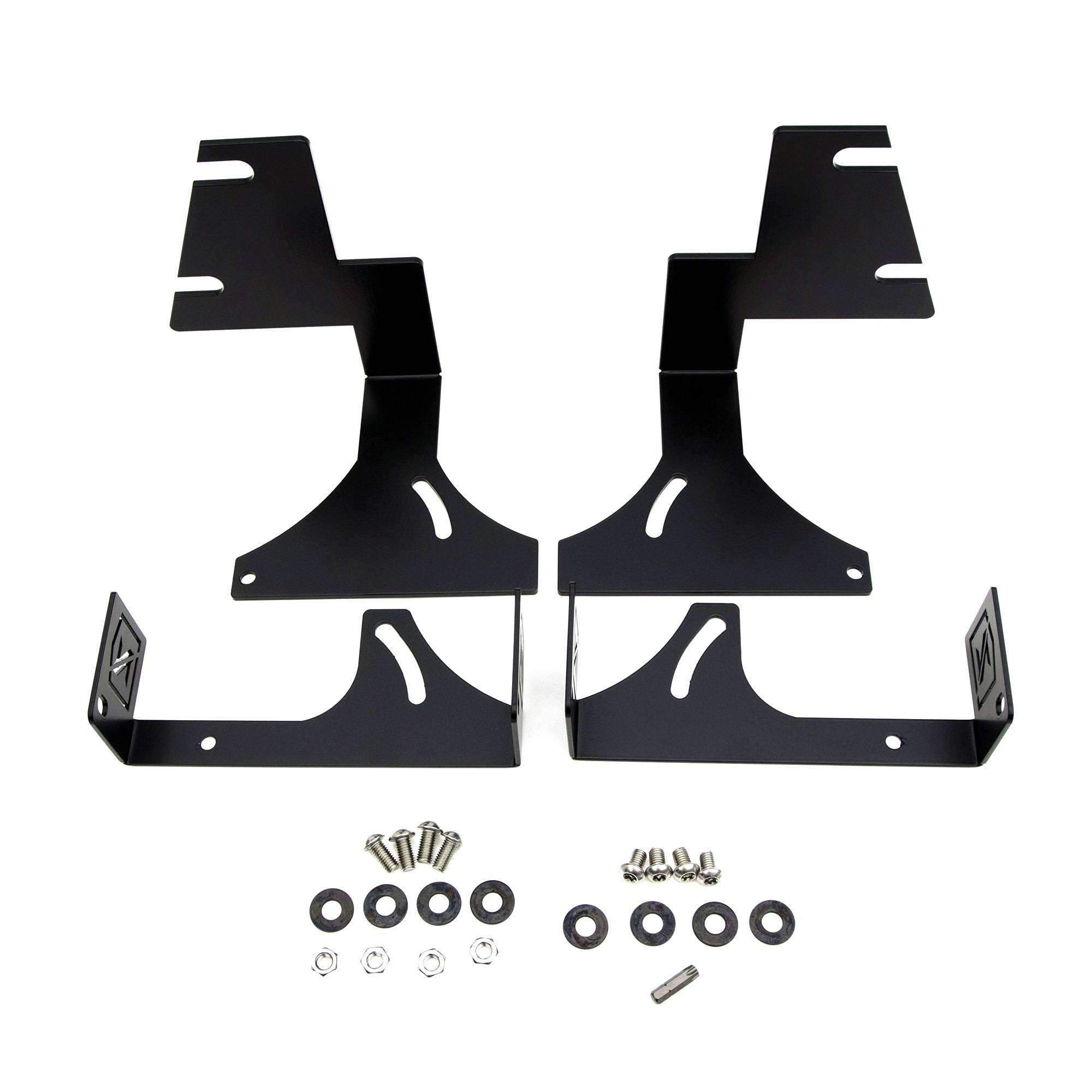 ZROADZ LED Mounting Bracket Under Rear Bumper - Compatible w/ 2015-2020 Chevrolet Colorado - to Mount (2) 6 Inch ZROADZ or similar style LED Lights (Not Included) - PN Z382671