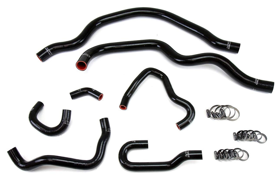 Black HPS 57-1489-BLK Silicone Radiator Coolant/Heater Hose Kit