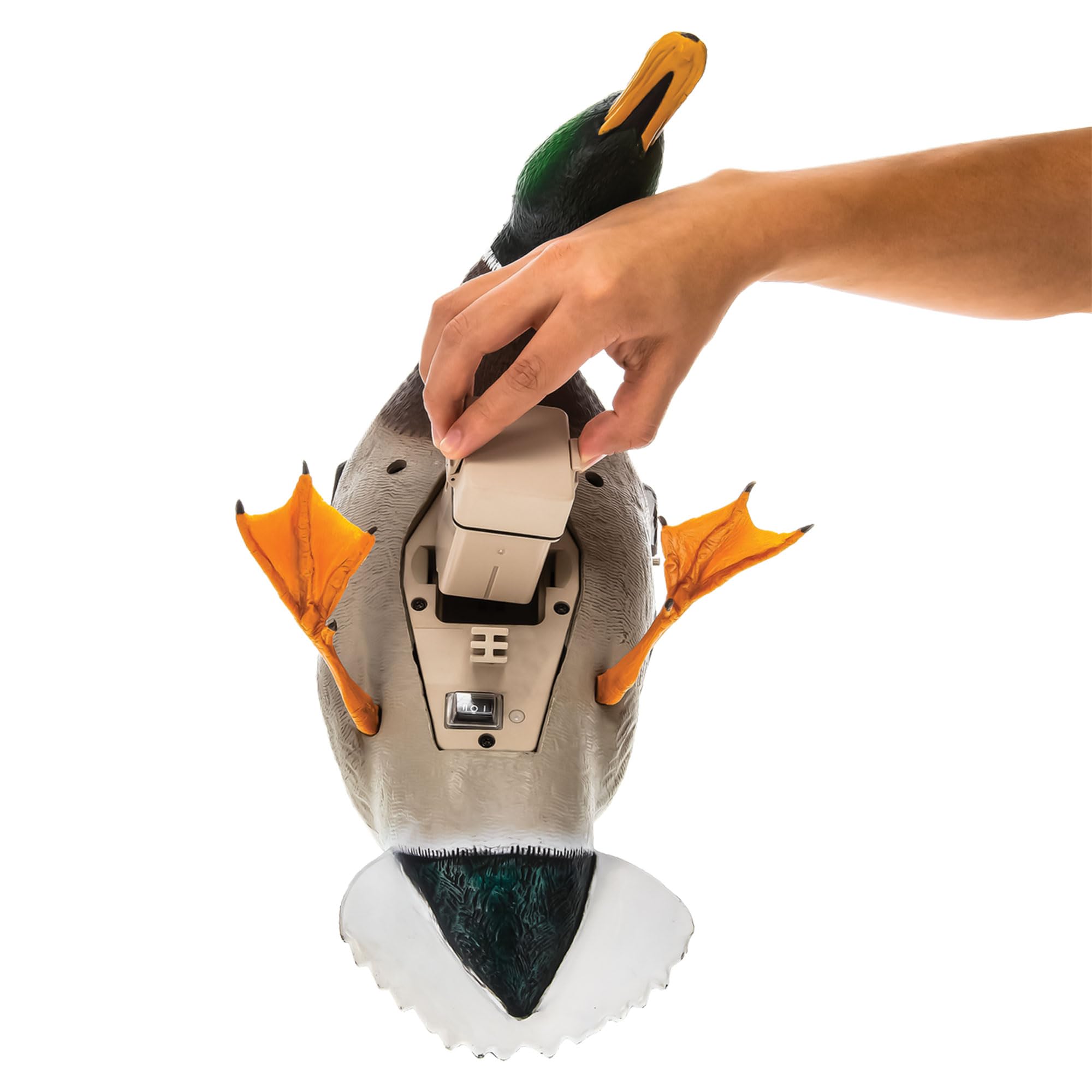 Powerflight Avian-X Smart Motion Mallard Spinning Wing Duck Decoy, Ideal for Hunting, Outdoor, Wasp, Deer, Bee Deterrent, Fake Call, Animal Scare