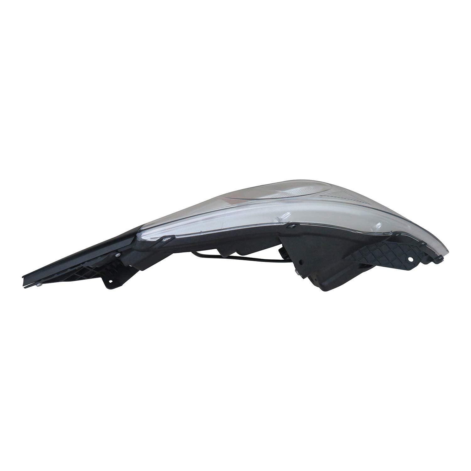 Left TYC Headlight Assembly Compatible with 2013-2015 Chevrolet Spark