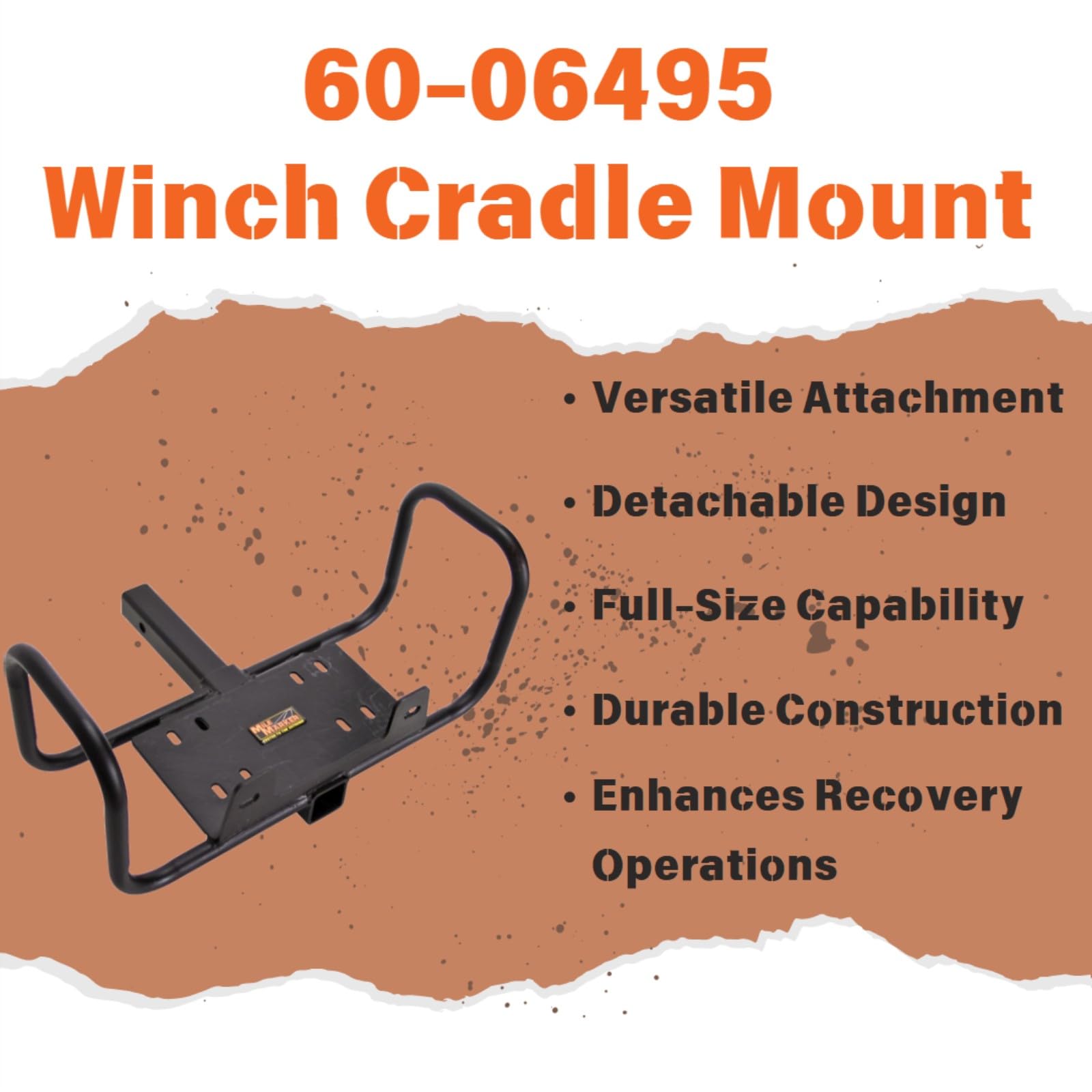 Winch Cradle Mount Mile Marker