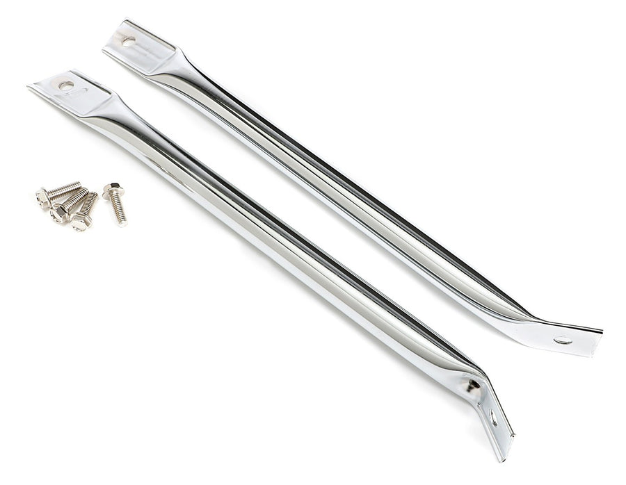 Trans-Dapt 9176 Performance Chrome Radiator Support Bars - Set of 2