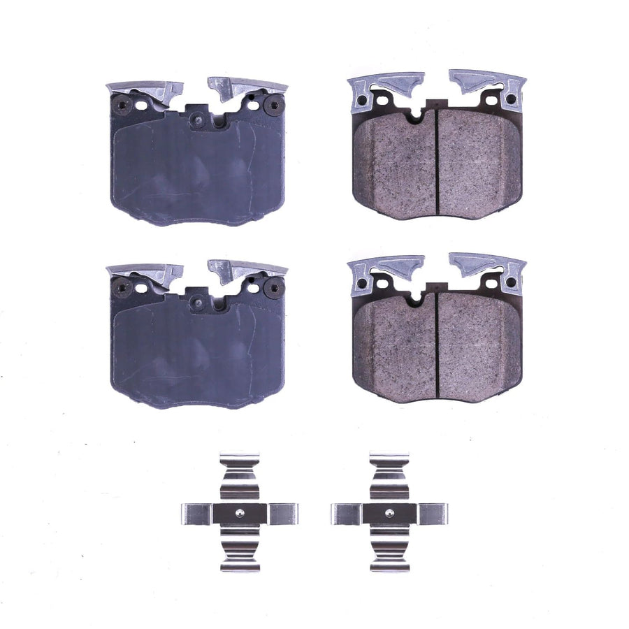 Power Stop Front Brake Kit For BMW 230i 2022 |330e 2021-22 |330e xDrive 2021-22 |330i 2019-22 |330i xDrive 2019-22 |430i BMW 2021-22 - Ceramic Brake Pads With Installation Hardware, 17-1867