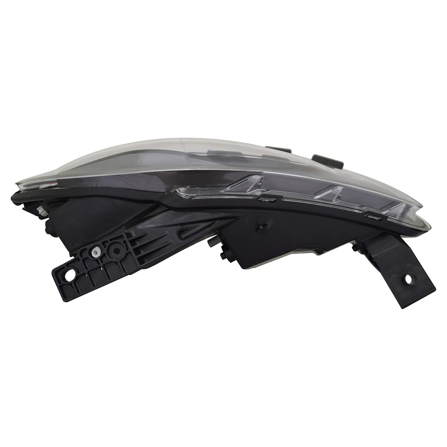 Left TYC Headlight Assembly Compatible with 2013-2015 Dodge Dart
