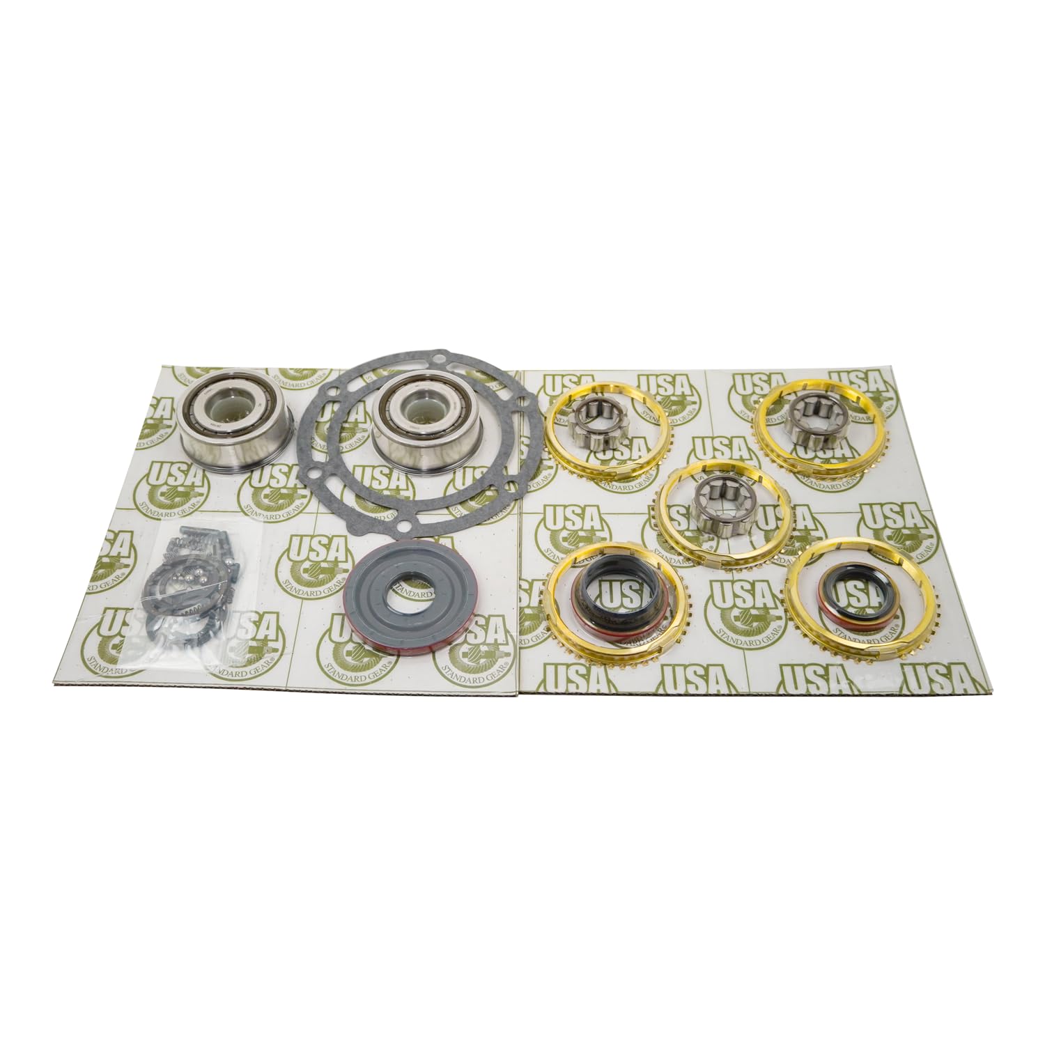 GETRAG Manual Transmission Bearing Kit 1988-1989 GM Truck 1st Design 3-Piece input and output bearings, w/Synchros