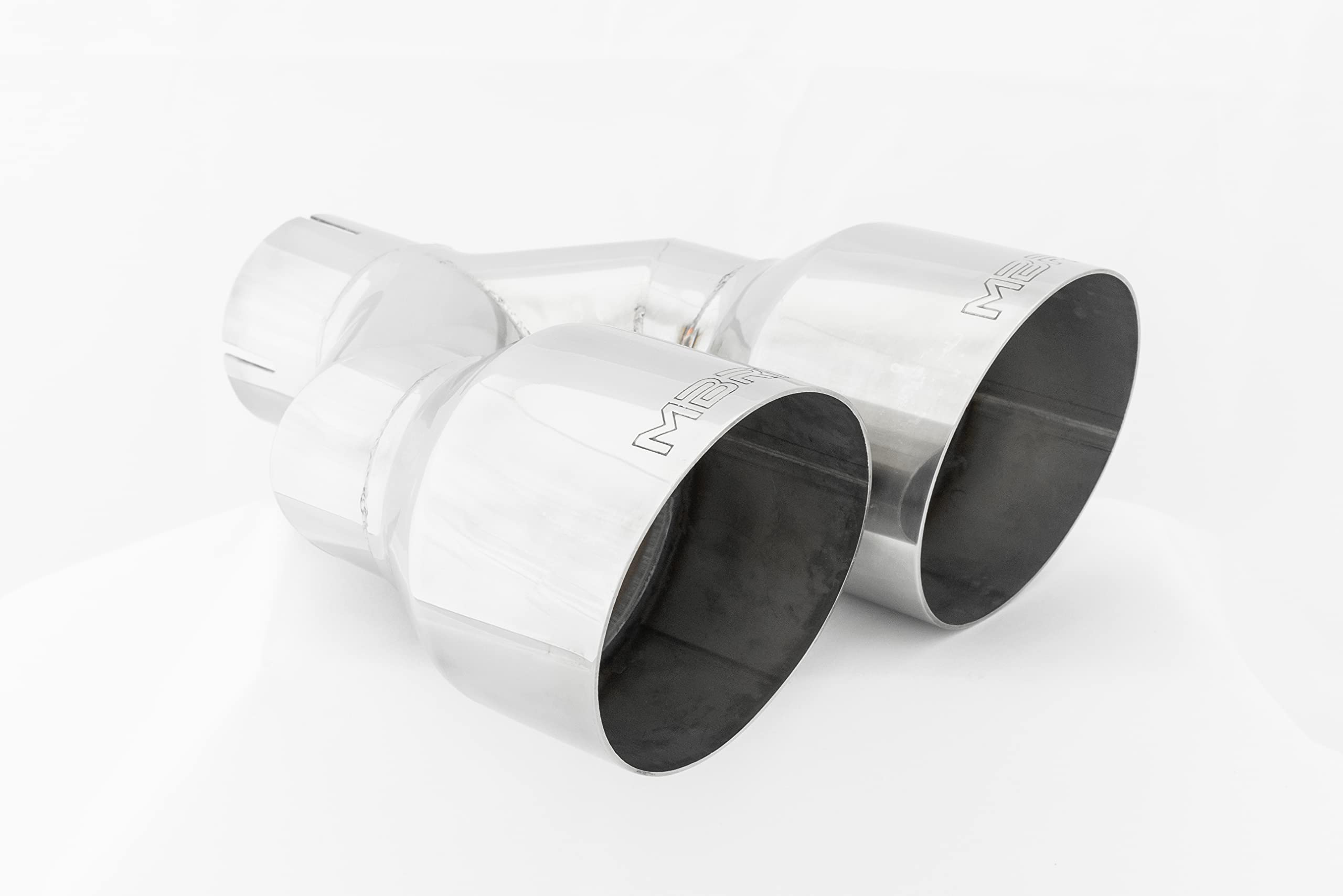 MBRP Dual Tip T304 SS 4in OD/2.5in Inlet