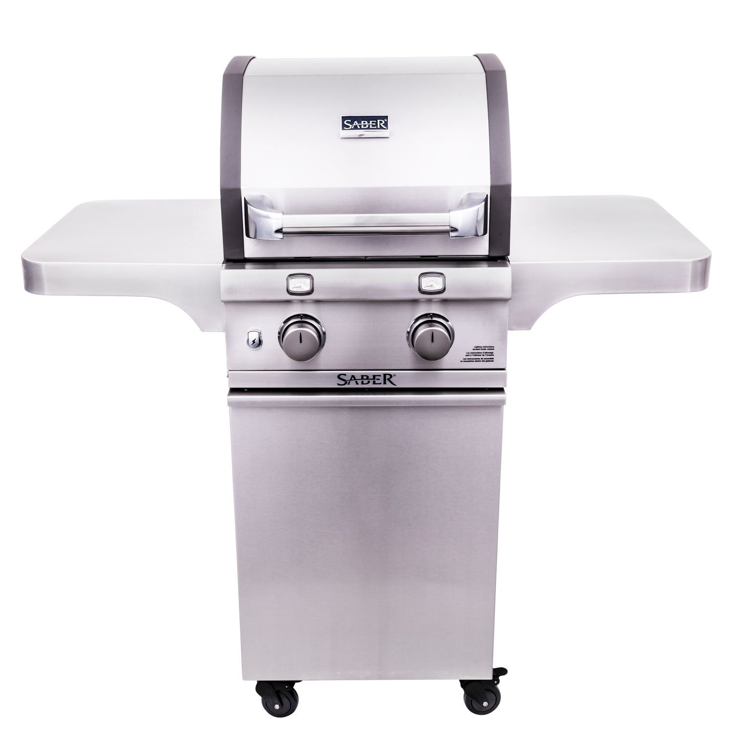 2-Burner Saber Cast Stainless Grill