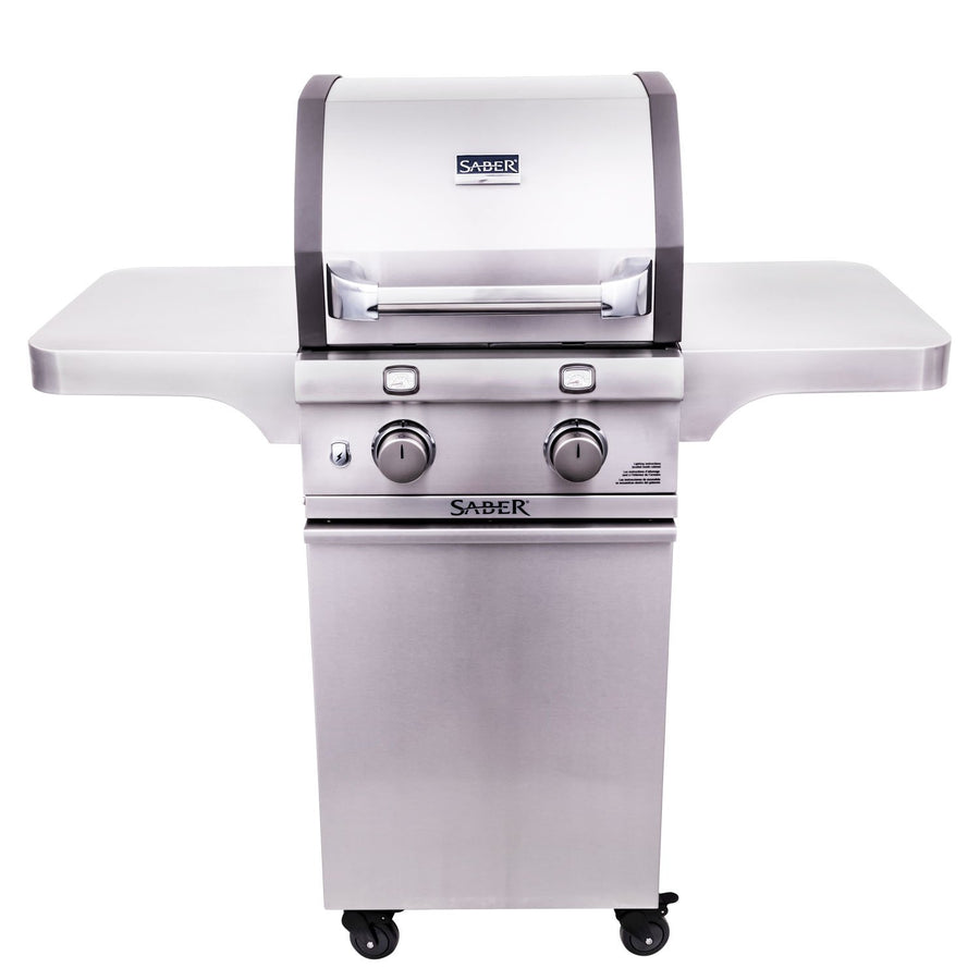 2-Burner Saber Cast Stainless Grill