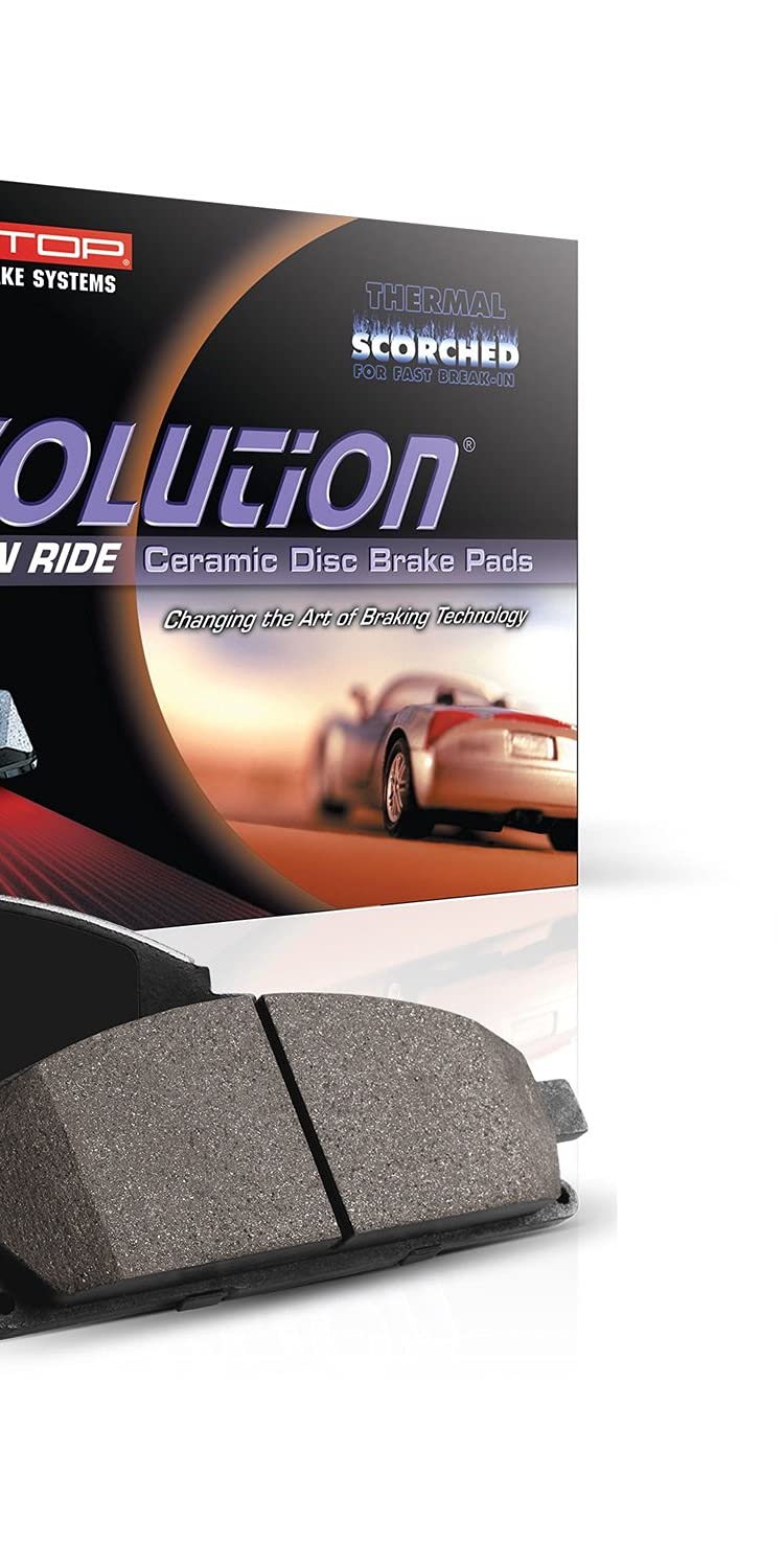 Power Stop Z16 Evolution 16-1348 Rear Ceramic Brake Pads For Audi, Audi Q3 Quat, VW CC, VW Passat, VW Passat CC, VW Tiguan, VW Tiguan Limited [Model Specific]