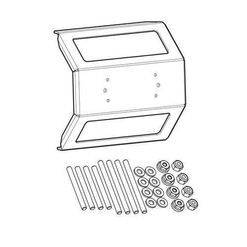 Humminbird IDMK S12R 740176-1 - in-Dash Mounting Kit SOLIX 12 Models