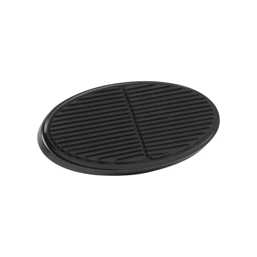 XL Oval Aluminum Brake Pad Lokar XBAG-6108 Black