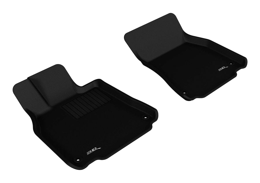 MAXpider 3D Custom Fit Kagu Floor Mat (Black) Compatible with Lexus LS460/LS460L Rwd 2007-2012 - R1