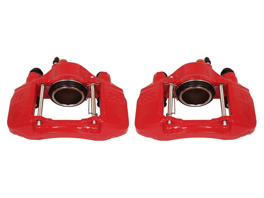 Power Stop S1336A Front Pair of High-Temp Red Powder Coated Calipers For Ford Escort 1991-2003, Mazda MX-3 1992-1995, Mazda Protege 1990-1998, Mercury Tracer 1991-1999 [Model Specific]