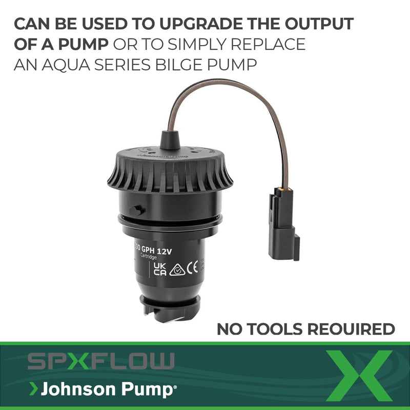 Aqua Void Auto Johnson Pump Replacement Cartridge Motor - 500 GPH