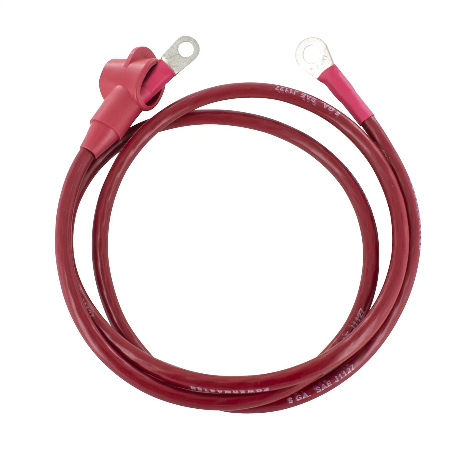 1-564-130 Powermaster Alt Charge Wire 6g 4 ft 5/16 & 1/4 Eyelet