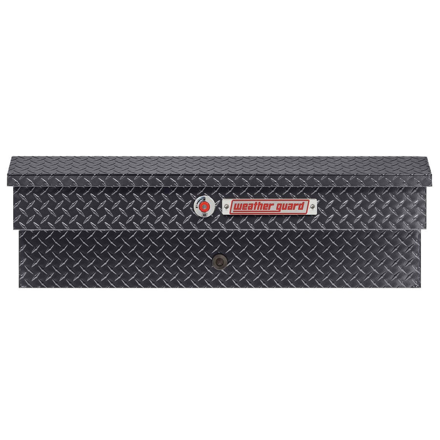 Weather Guard 41in Model 184-6-04 Lo-Side Box, Aluminum, Gunmetal Gray, 3.0 cu ft