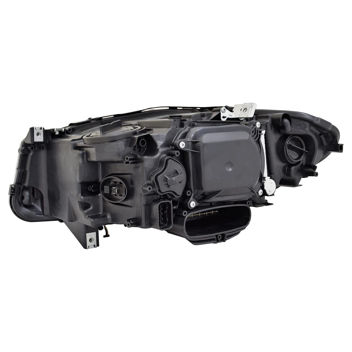 Right-Side TYC 20-9767-01 Headlight Assembly Compatible with 2014-2016 BMW 5 Series