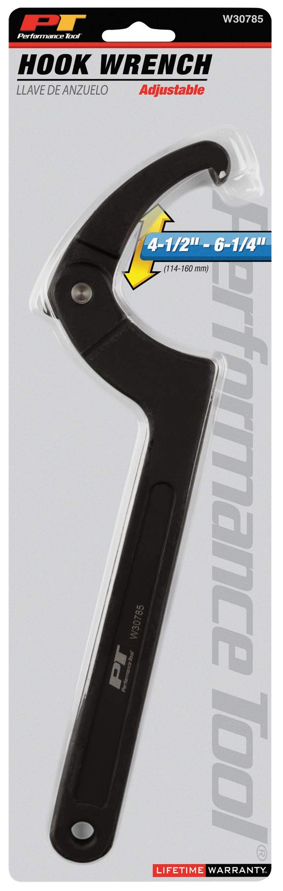 Lock Ring Pliers Performance Tool W30785 Corrosion Resistant with Chrome Vanadium Alloy Steel, Size Range: 4-1/2-Inch to 6-1/4-Inch (114-160mm)