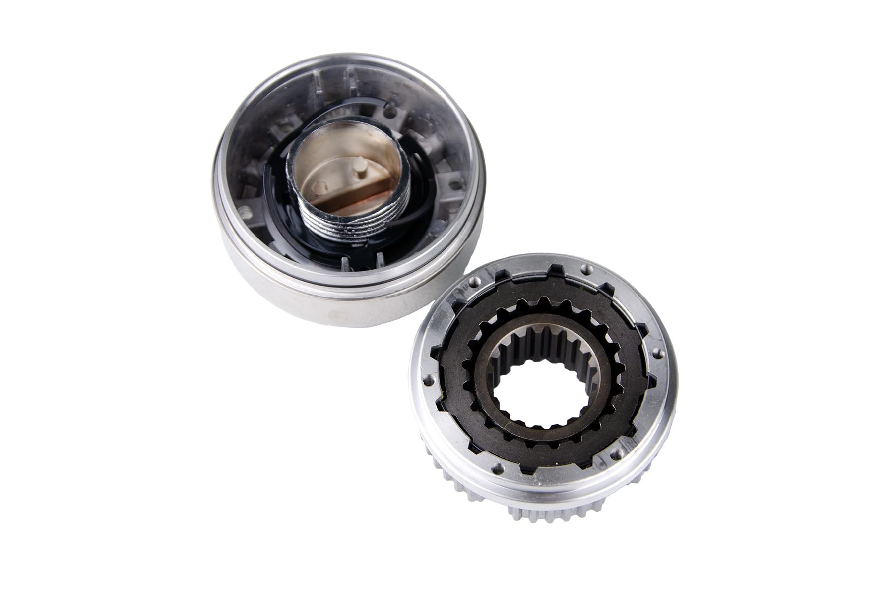 Mile Marker 104 Locking Hubs Pair of Billet Silver Premium fits 1974 1987 Cherokee Gladiator Wagoneer - Built for Durability & Reliability in Extreme Off Road Conditions