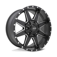 Pro Comp PXA48 Alloys 20X9 8X6.5 S-BLK MILL 0MM - PXA5148-298250