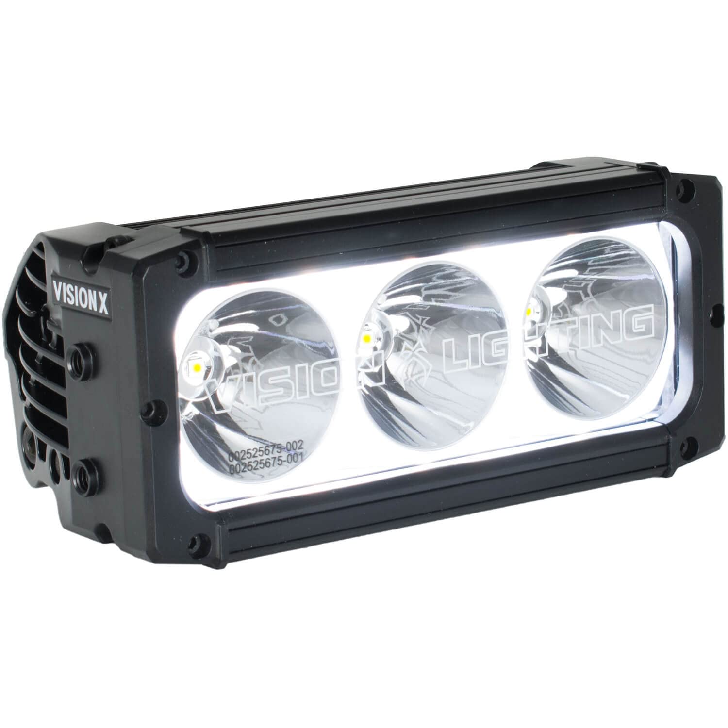 6" Vision X Lighting Halo 10W Xpr Light Bar 3 Led Spot Optics for Xtreme Distance