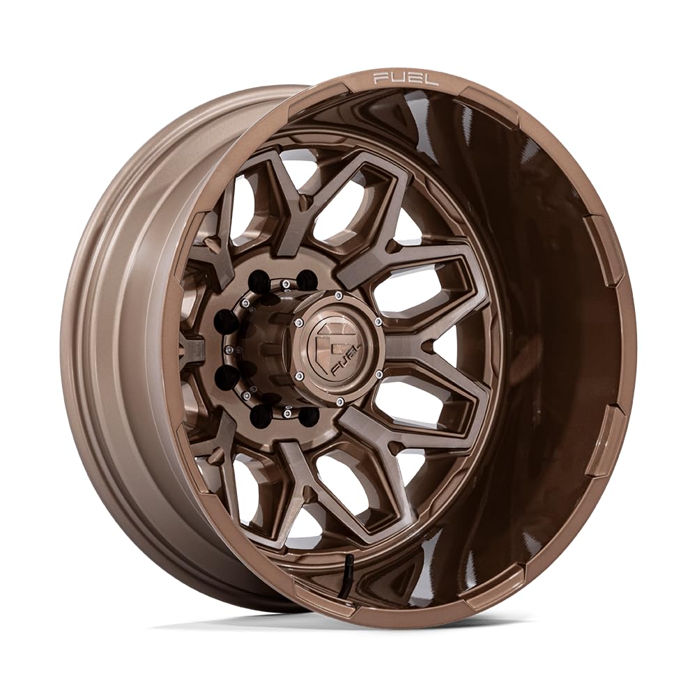 FLUX FUEL OFF-ROAD DUALLY 22X8.25 8X6.5-4.82 -240mm PLATINUM BRONZE - D87622828D35