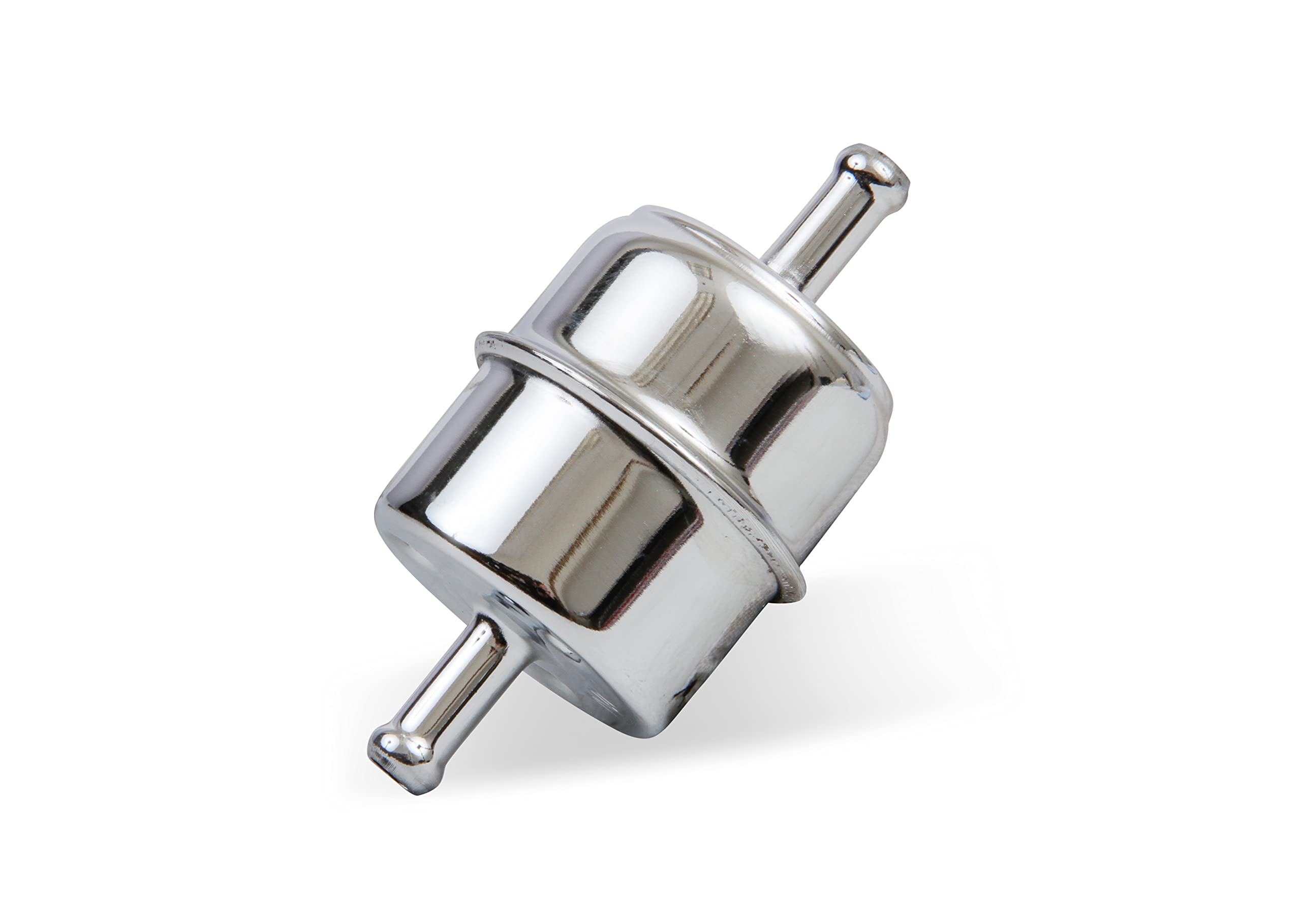 Chrome Mr. Gasket 9745 Fuel Filter - Fits 5/16 Inch Hose