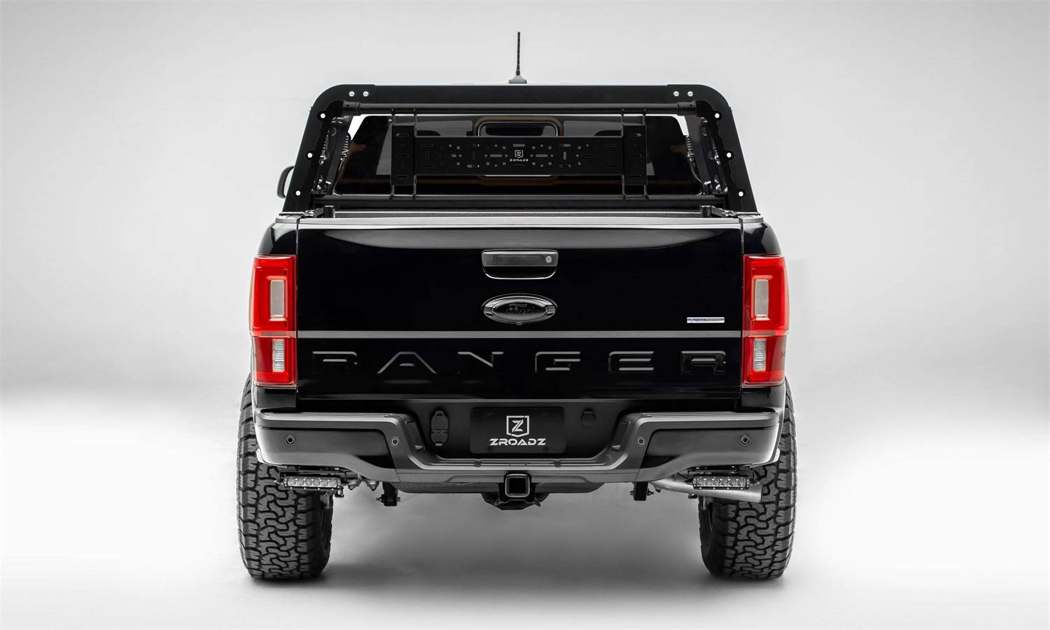 ZROADZ Overland Z835201 Access Rack 2019-2021 Ford Ranger Black