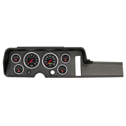 AutoMeter Dash Kit Direct Fit, (3 3/8" X2, 2 1/16" X4), Pontiac GTO/Lemans 68, Sport-Comp (2906-11)