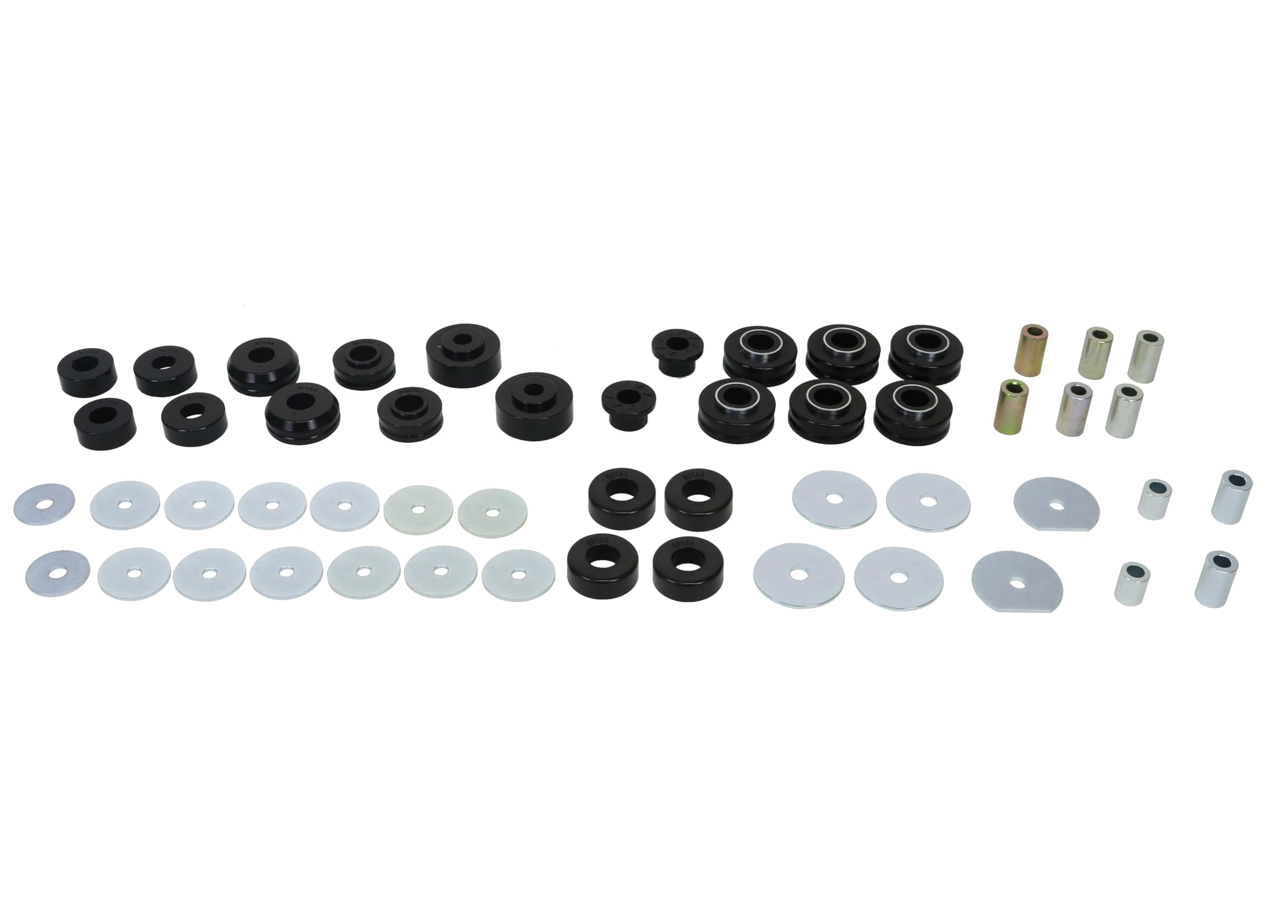 Whiteline Body Mount Bushing Assembly W93562 Compatible with Chevrolet 65-70 Biscayne, Chevrolet 65-70 Bel Air, Chevrolet 66-70 Caprice, Chevrolet 65-70 Impala, Chevrolet 65-67 Impala
