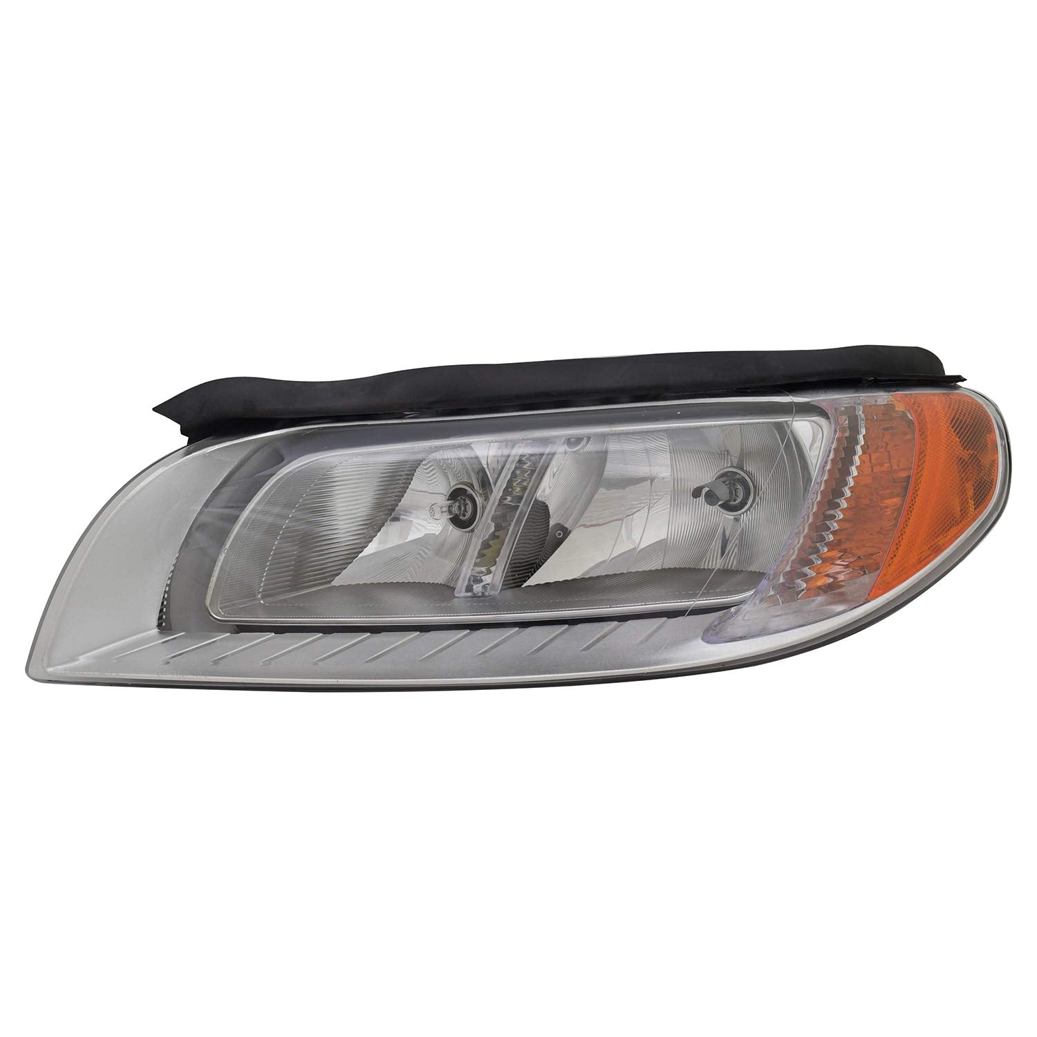 Left TYC Headlight Assembly Compatible with 2008-2010 Volvo V70